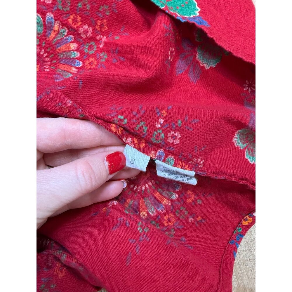 ULLA JOHNSON “Nadi” Embroidered Patchwork Peasant… - image 5